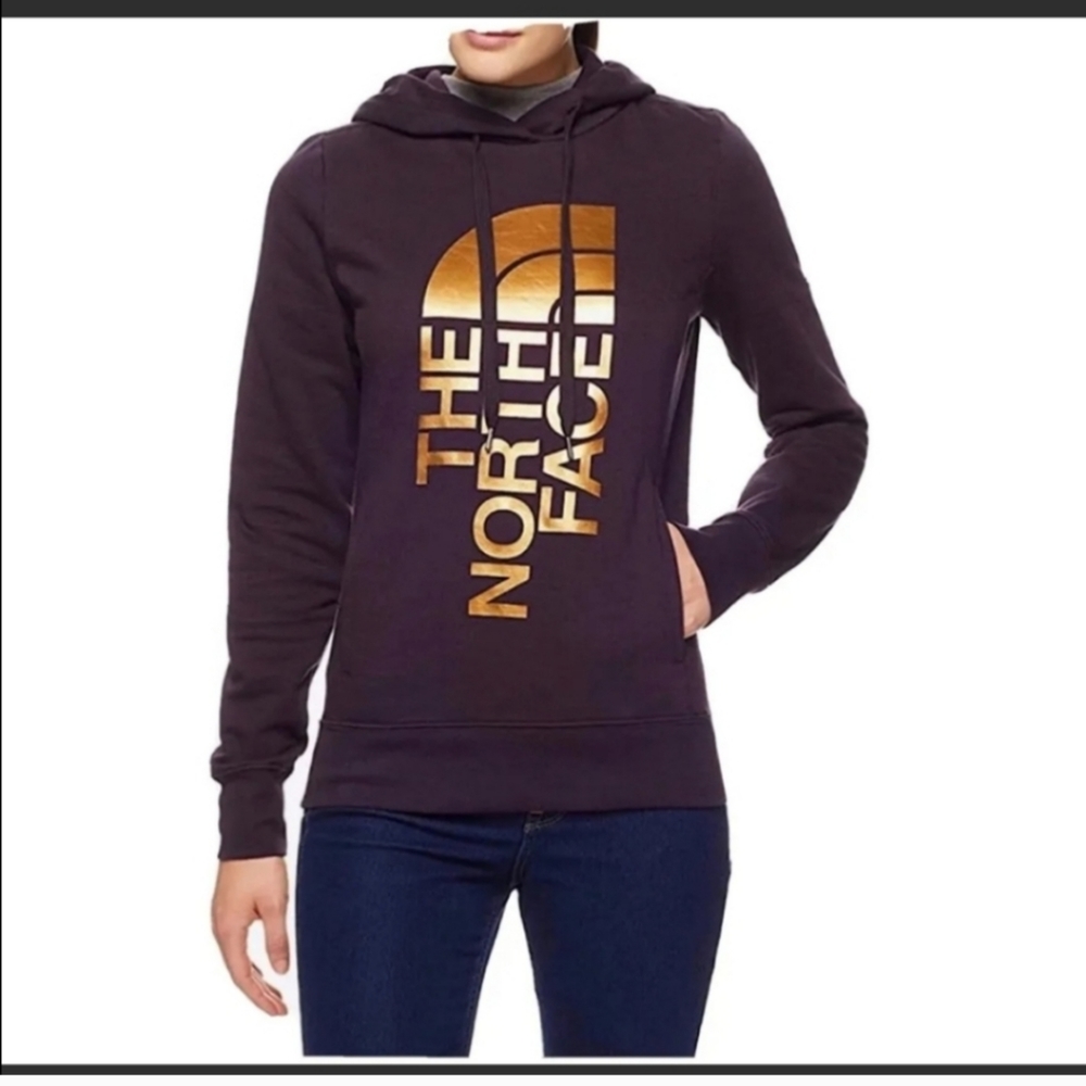 The North Face Trivert Pullover Hoodie People Gold Foil Small NWT